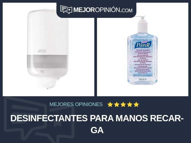 Desinfectantes para manos Recarga