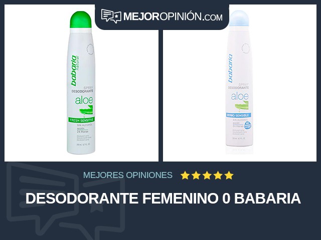 Desodorante femenino 0 Babaria