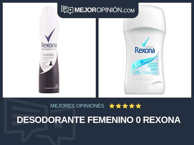 Desodorante femenino 0 Rexona