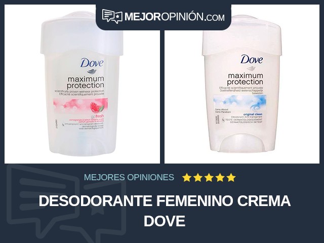 Desodorante femenino Crema Dove