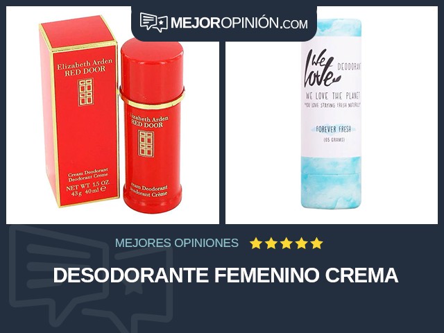 Desodorante femenino Crema