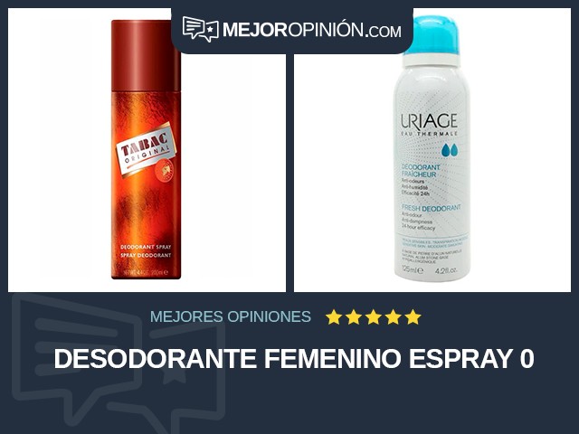 Desodorante femenino Espray 0