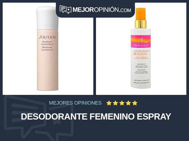 Desodorante femenino Espray