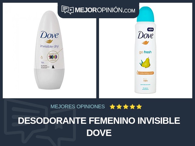 Desodorante femenino Invisible Dove