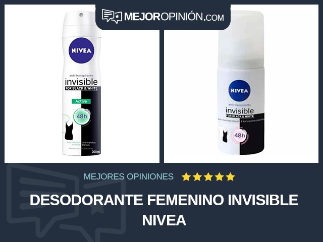 Desodorante femenino Invisible NIVEA
