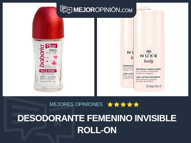 Desodorante femenino Invisible Roll-on