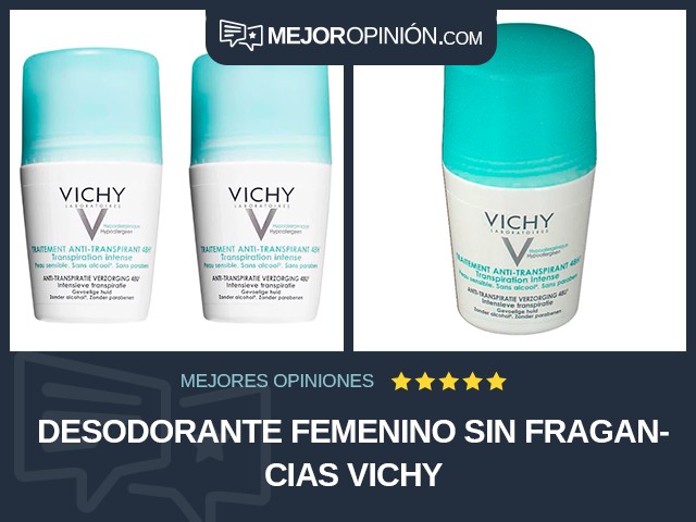 Desodorante femenino Sin fragancias Vichy