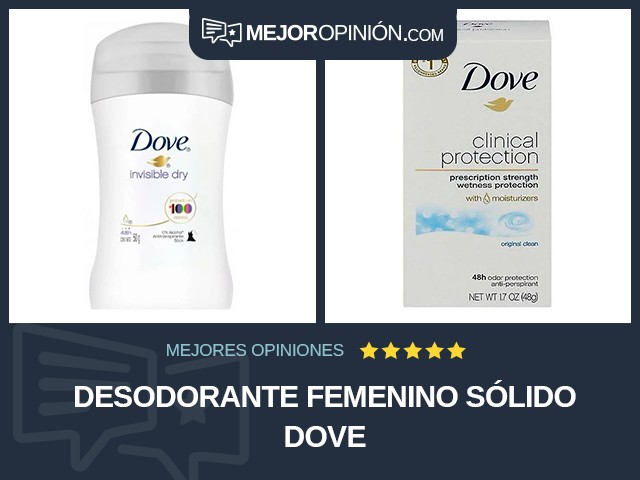 Desodorante femenino Sólido Dove
