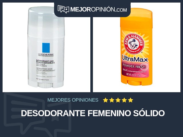 Desodorante femenino Sólido