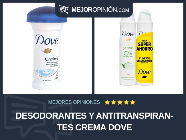 Desodorantes y antitranspirantes Crema Dove