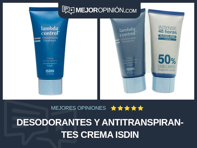 Desodorantes y antitranspirantes Crema ISDIN