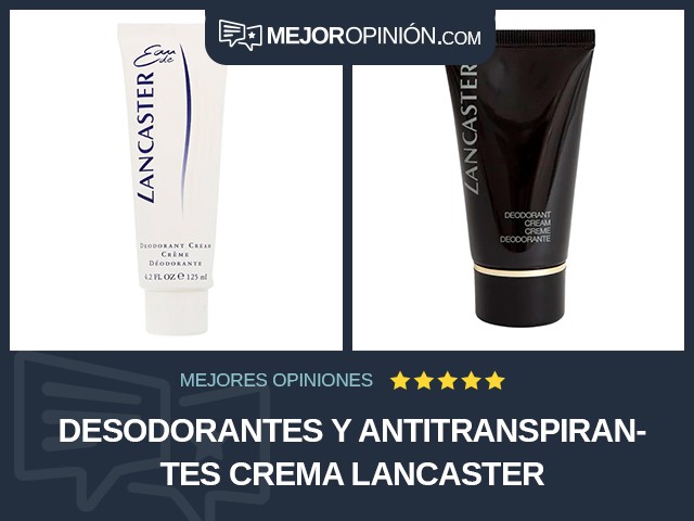 Desodorantes y antitranspirantes Crema Lancaster