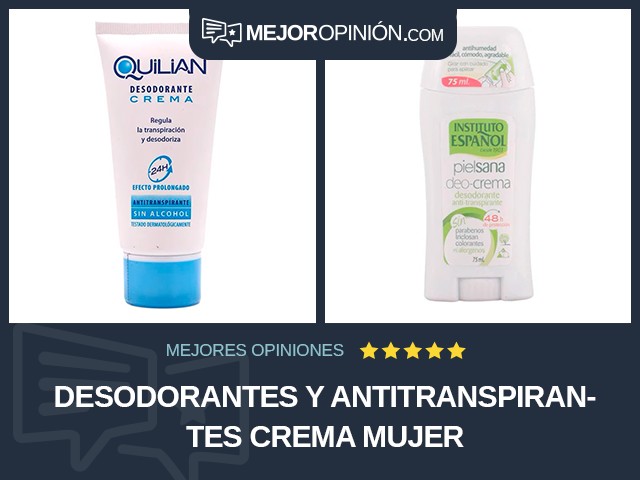 Desodorantes y antitranspirantes Crema Mujer