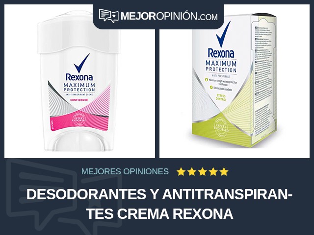 Desodorantes y antitranspirantes Crema Rexona