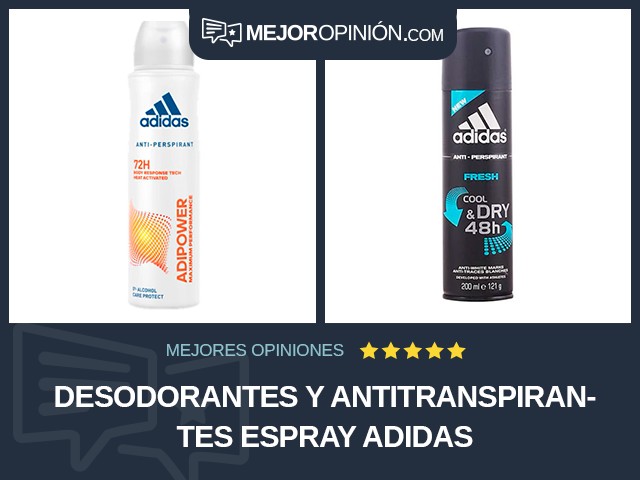 Desodorantes y antitranspirantes Espray adidas
