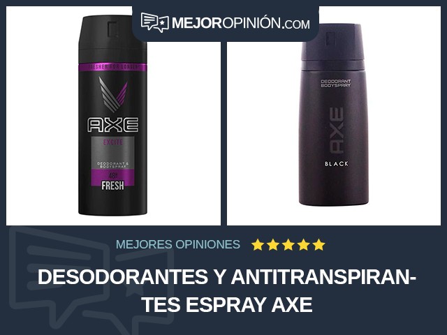 Desodorantes y antitranspirantes Espray Axe