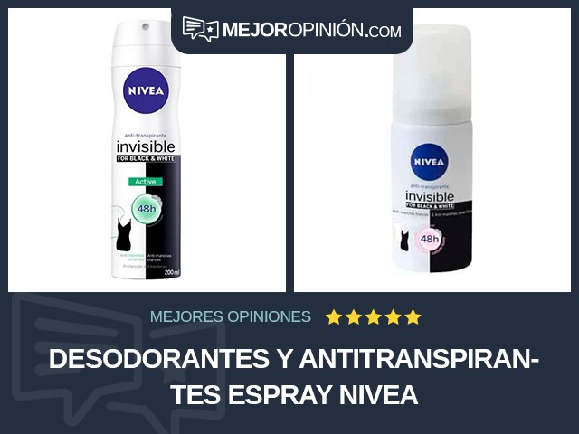 Desodorantes y antitranspirantes Espray NIVEA