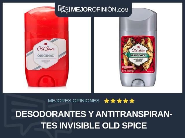 Desodorantes y antitranspirantes Invisible Old Spice