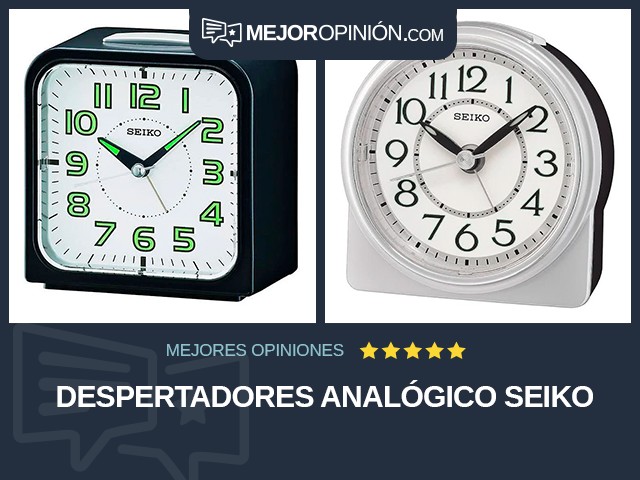 Despertadores Analógico Seiko