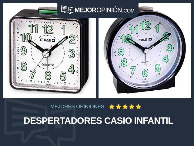 Despertadores Casio Infantil