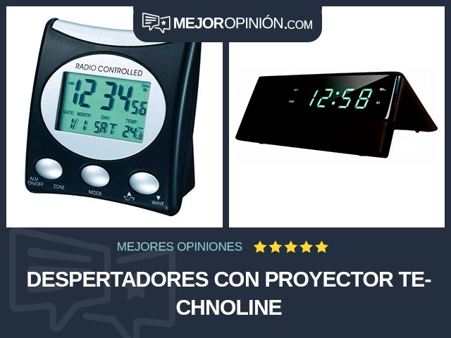 Despertadores Con proyector TechnoLine