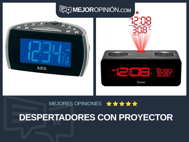 Despertadores Con proyector