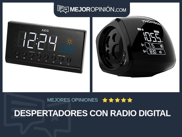 Despertadores Con radio Digital