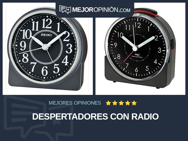 Despertadores Con radio