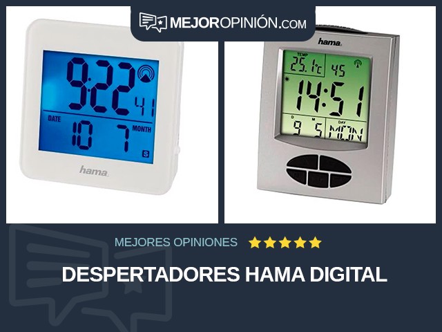 Despertadores Hama Digital