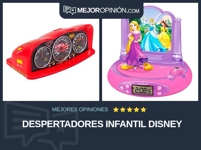 Despertadores Infantil Disney