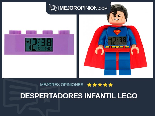 Despertadores Infantil LEGO