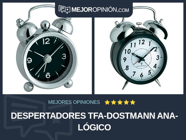 Despertadores TFA-Dostmann Analógico