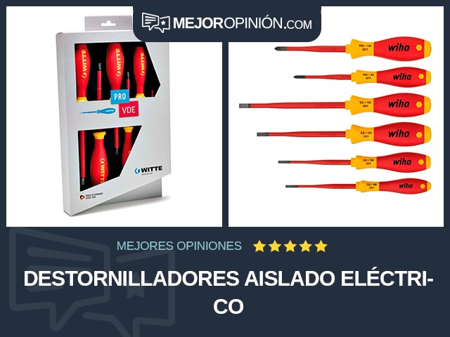 Destornilladores Aislado Eléctrico