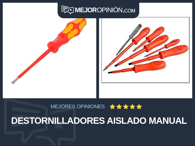 Destornilladores Aislado Manual