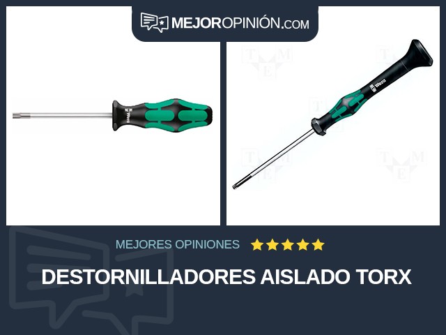 Destornilladores Aislado Torx