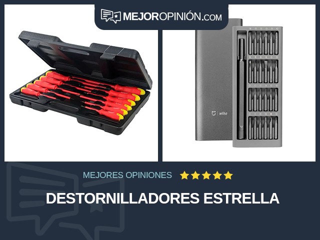 Destornilladores Estrella