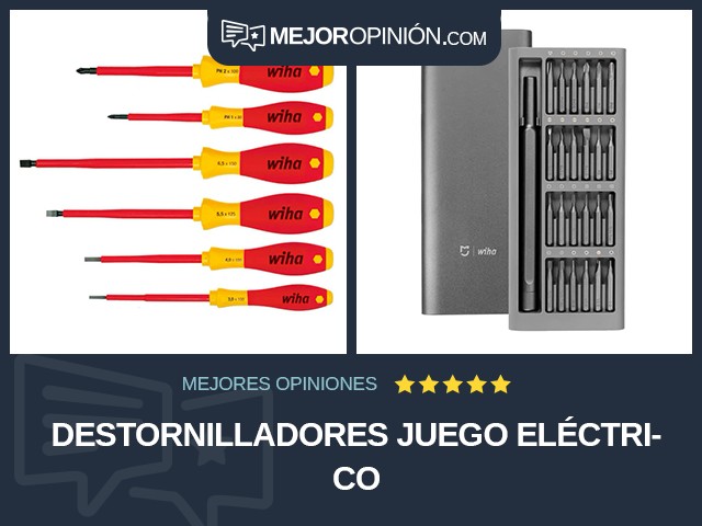 Destornilladores Juego Eléctrico