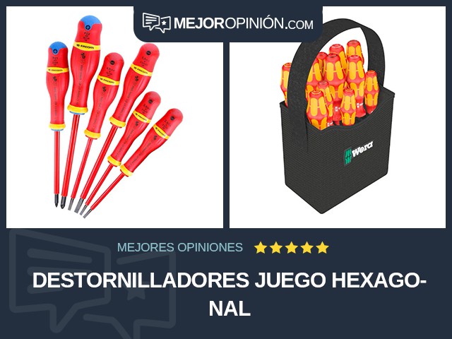 Destornilladores Juego Hexagonal