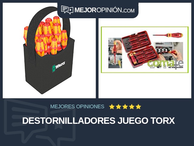 Destornilladores Juego Torx