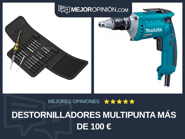 Destornilladores Multipunta Más de 100 €