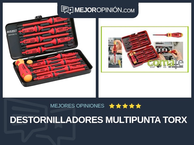 Destornilladores Multipunta Torx