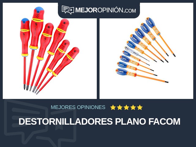 Destornilladores Plano Facom