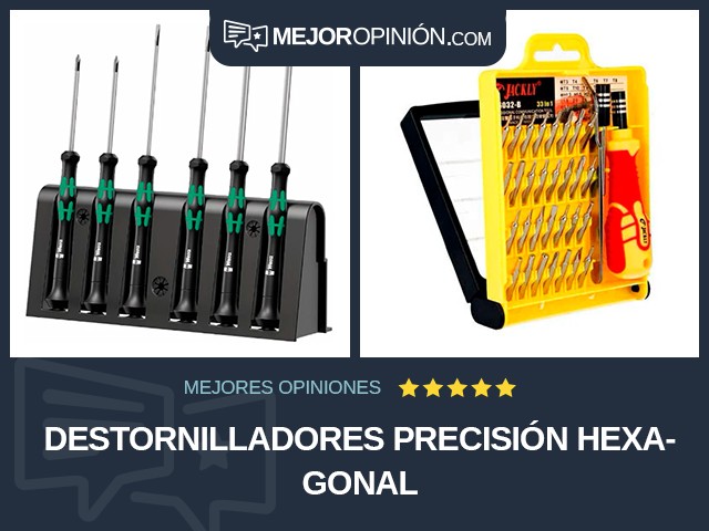 Destornilladores Precisión Hexagonal