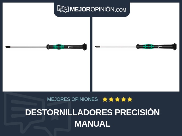 Destornilladores Precisión Manual