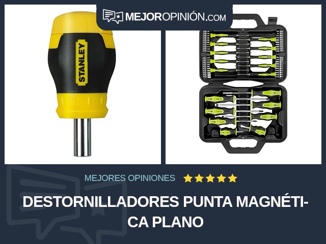 Destornilladores Punta magnética Plano