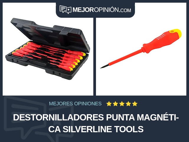 Destornilladores Punta magnética Silverline Tools