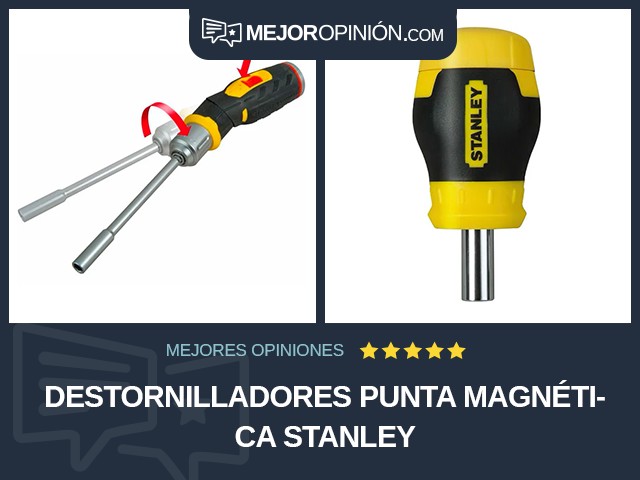 Destornilladores Punta magnética STANLEY