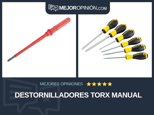 Destornilladores Torx Manual