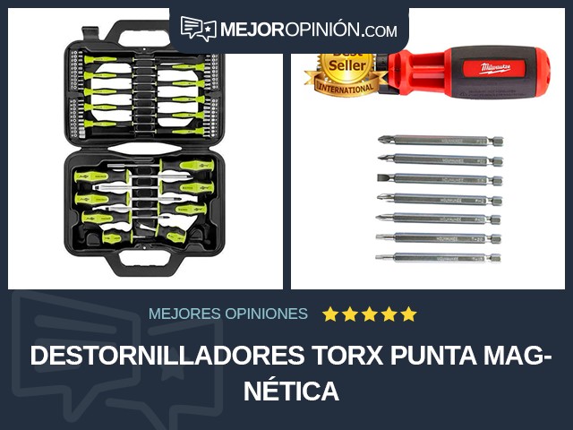 Destornilladores Torx Punta magnética