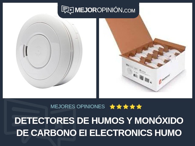 Detectores de humos y monóxido de carbono Ei Electronics Humo